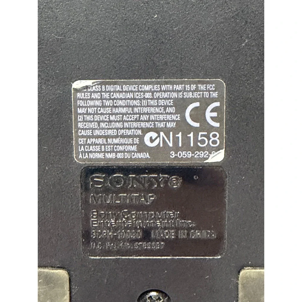 Sony PlayStation 2 Multitap Adapter SCPH-10090 PS2 Fat 4-Player Controller Hub